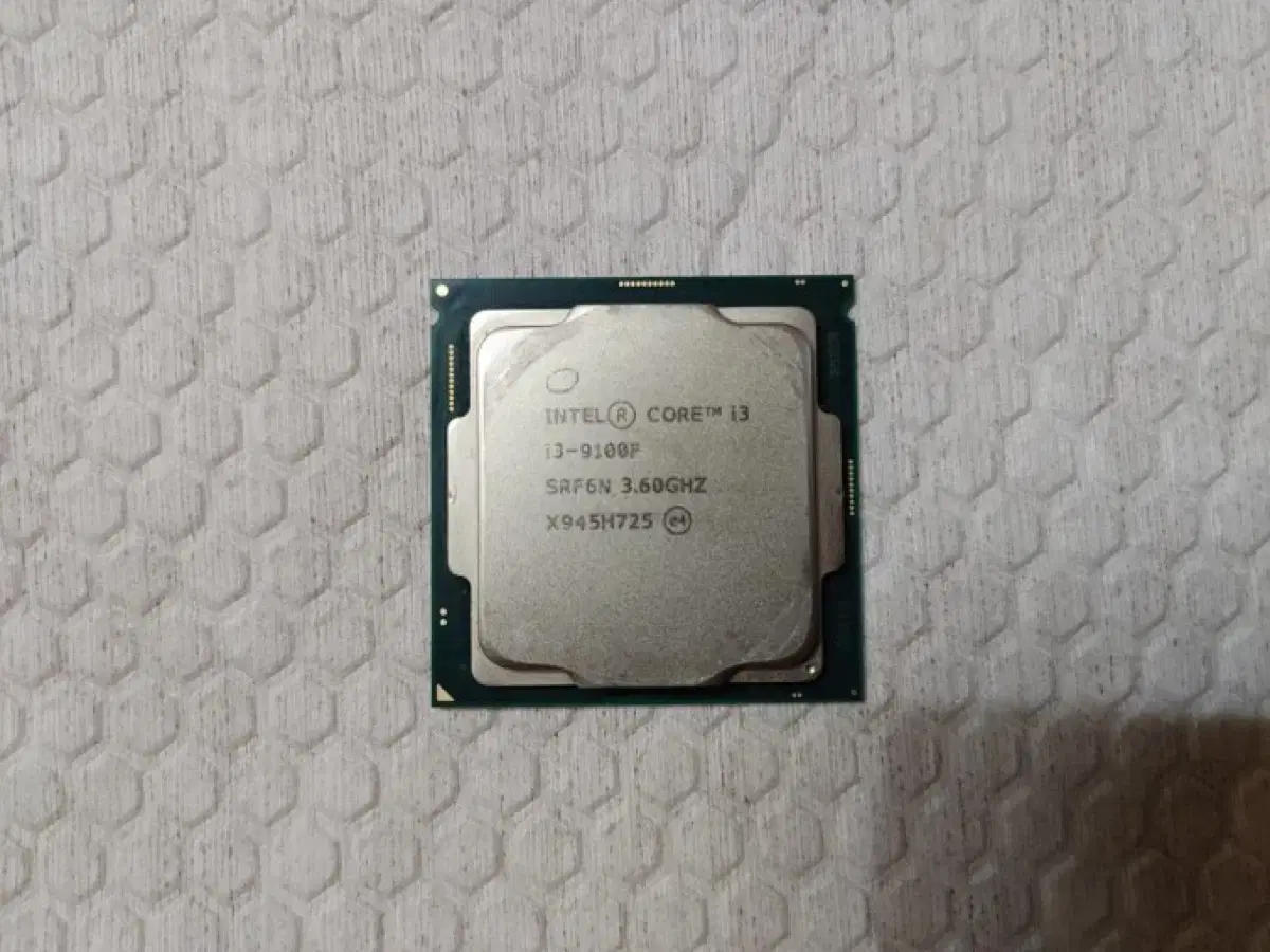 인텔 코어 i3 9100f cpu